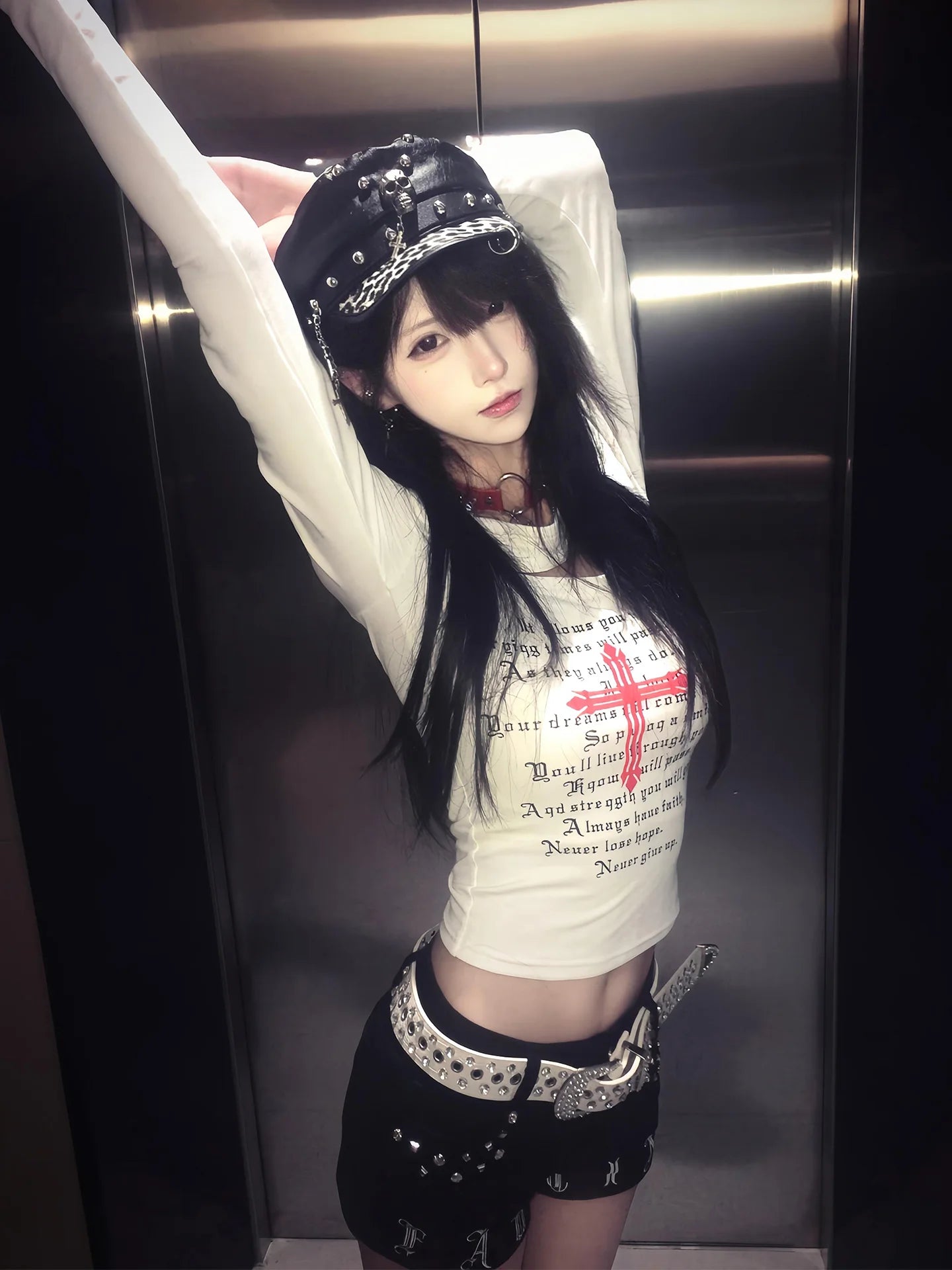 Seeslim Off Shoulder Graphic T Shirts Woman Clothes Long Sleeve Hotsweet Autumn Tops 2000s Clothes Y2k Tees Female Clothing Chic