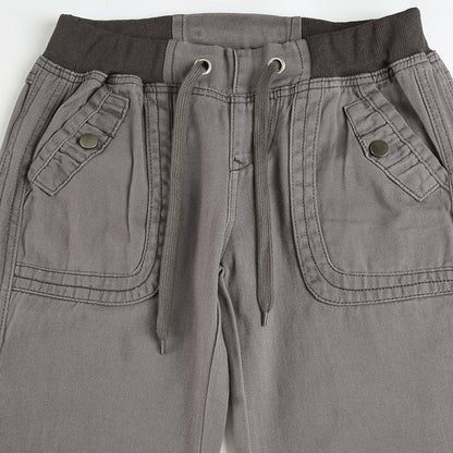 2000s Clothes Y2k Low Rise Boot Cut Jeans Woman Casual Black Striped Denim Trousers Streetwear Flare Pants P77-DD25