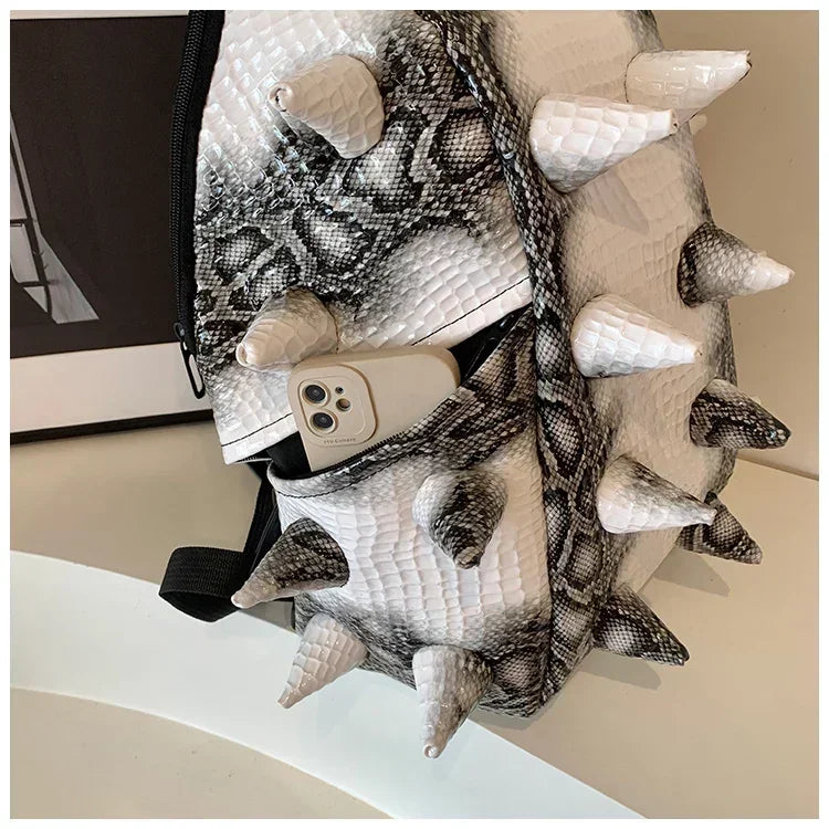 Fashion Hedgehog Shape PU Backpacks Large Capacity Backpacks 2026 High Quality  New Style Unique Design Personality School Bags