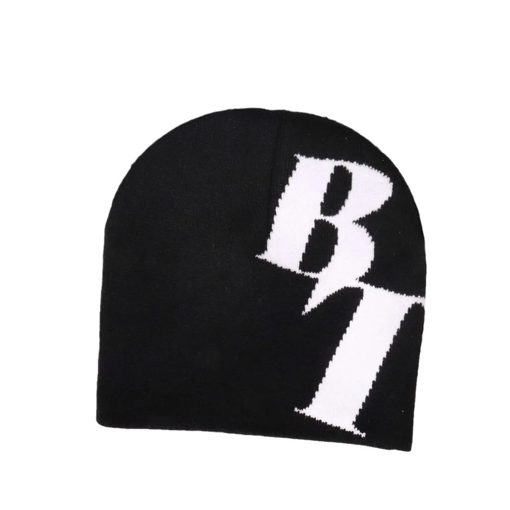 2025 Fashion Hat Knitting Beanies Goth Caps Men Women Y2k Winter Pop Harajuku Vintage Warm Hip Hop Unisex