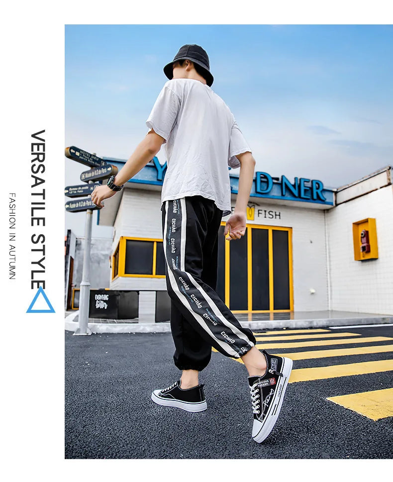 2025 Summer Men's Canvas Sneakers Low-Top Casual Breathable Shoes for Teen Trendy Lightweight Youth Streetwear Comfort Footwear