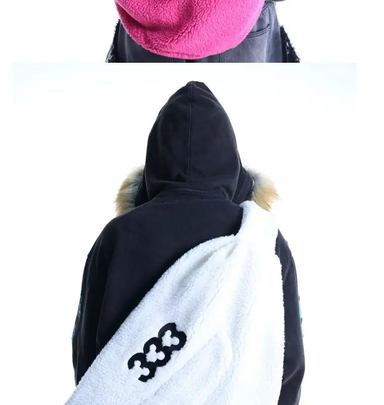 Women Fluffy Backpack Large Capcity Female Purple Y2k Sling Bag Men Casual Design Big Waist Bags 2024 Fashion Travel Backpacks