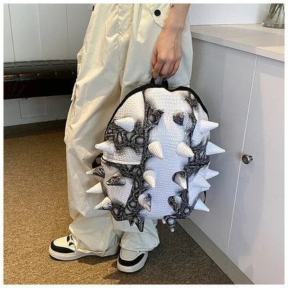 Fashion Hedgehog Shape PU Backpacks Large Capacity Backpacks 2026 High Quality  New Style Unique Design Personality School Bags