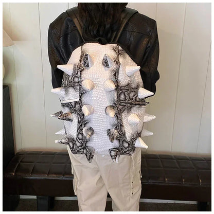 Fashion Hedgehog Shape PU Backpacks Large Capacity Backpacks 2026 High Quality  New Style Unique Design Personality School Bags