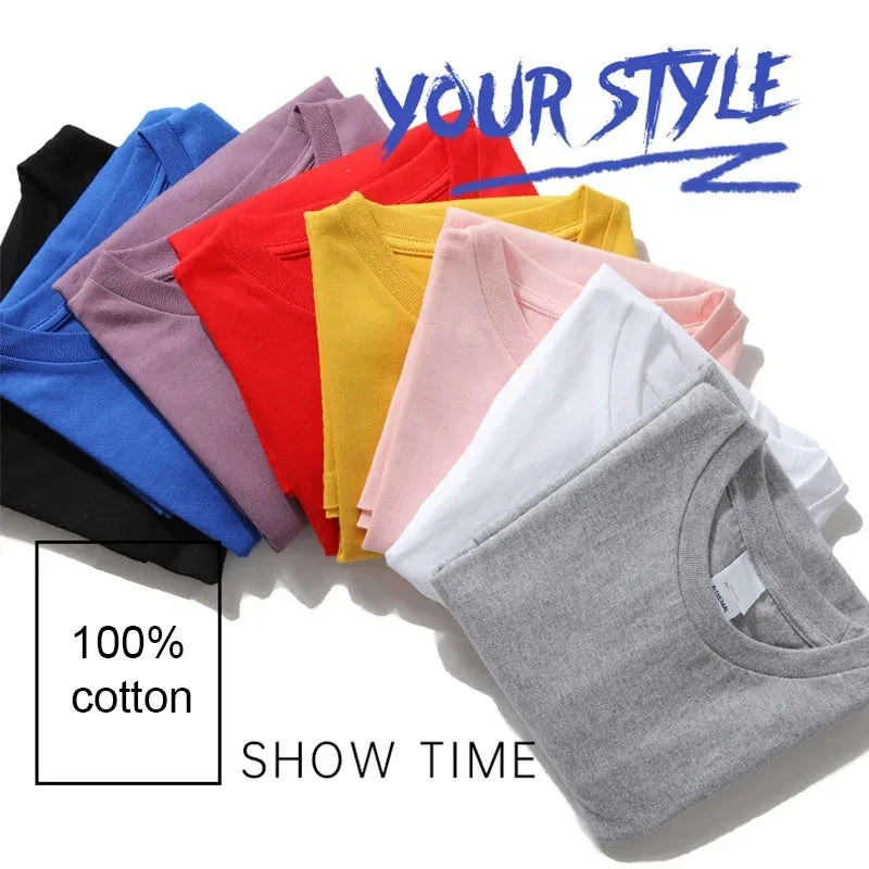 Men Y2K Cotton T-shirt Hiphop Harajuku Letter Print Retro Top Grunge Goth Streetwear Tee Punk Oversized Short Sleeve T-shirt EMO