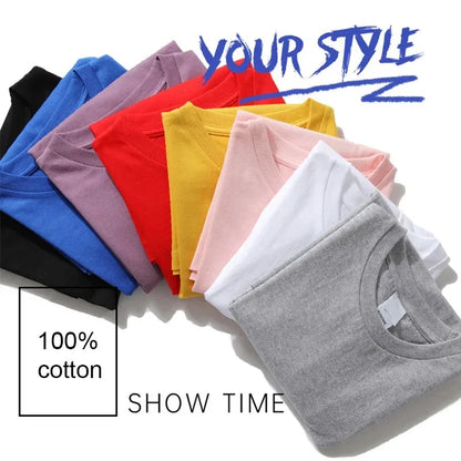 Men Y2K Cotton T-shirt Hiphop Harajuku Letter Print Retro Top Grunge Goth Streetwear Tee Punk Oversized Short Sleeve T-shirt EMO
