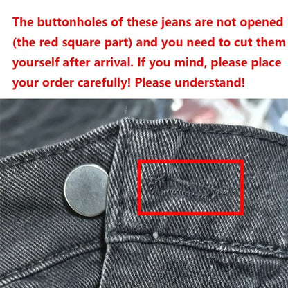 2025 New Fashion Stars Towel Embroidery Brown Men Jeans Pants Y2K Clothes Straight Hip Hop Cotton Trousers Pantalon Homme
