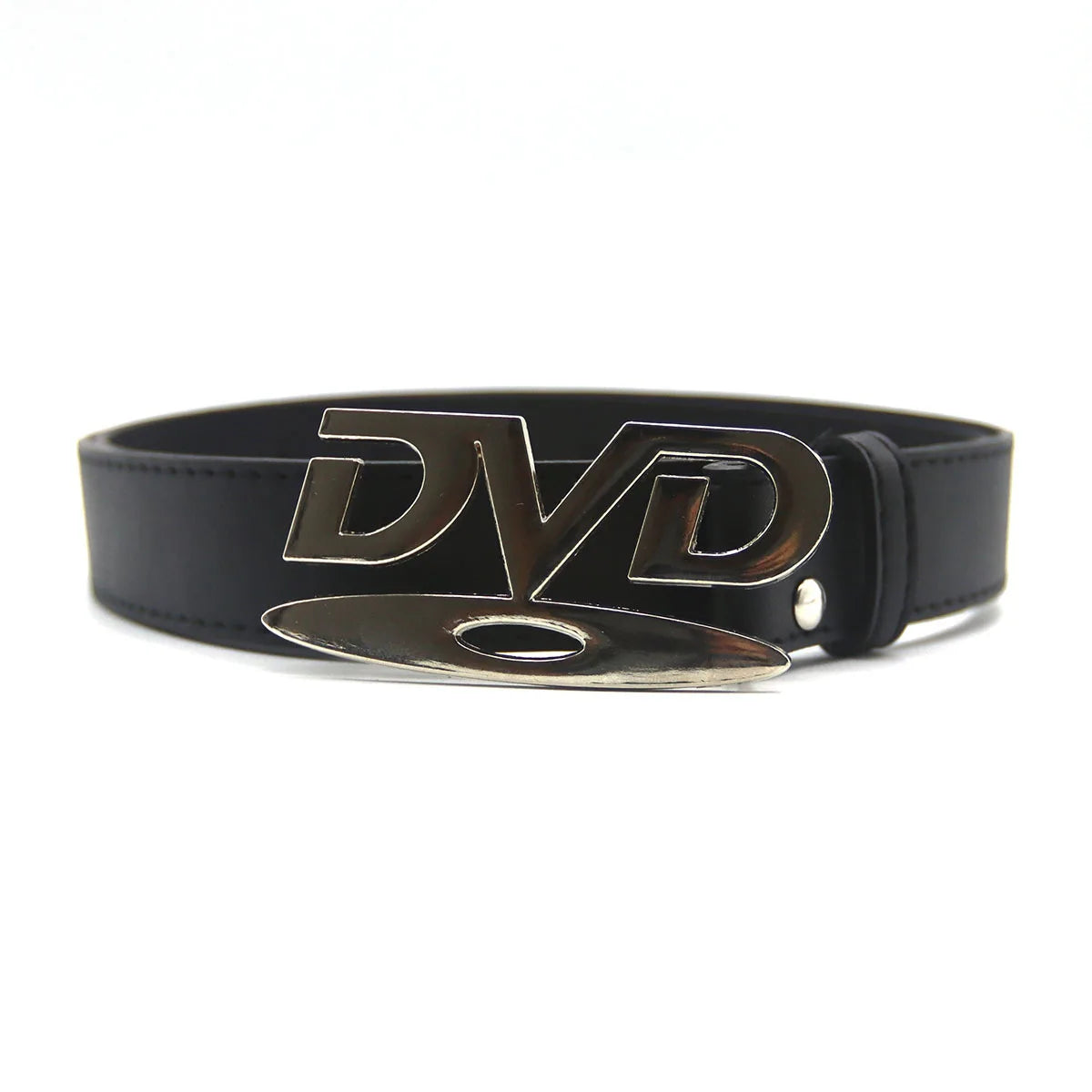 Fashion Y2K Women's Belt Retro DVD Buckle Design Niche Influencer Denim Belt Hip-Hop Nightclub Party Belt for Women