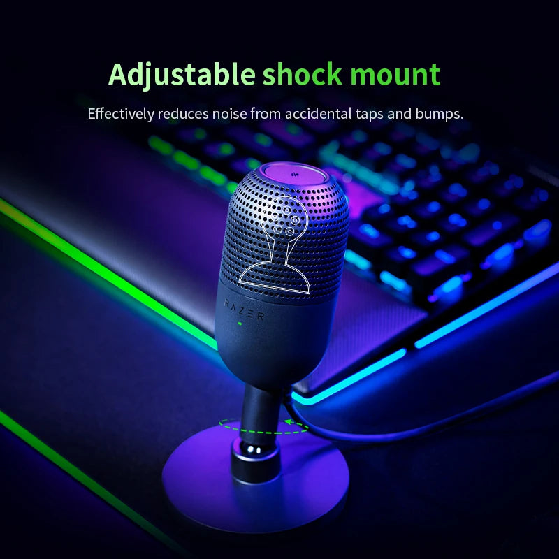 Razer Seiren V3 Mini Chroma RGB Gaming Streaming Microphone