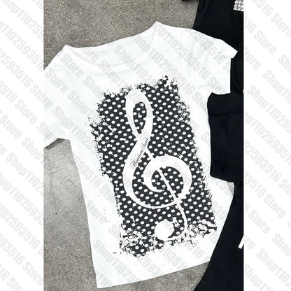 Baby Tees Y2k Kitty Women's Cropped Grunge Clothes Crop Top Women Anime Girl 90s Clothes Vintage Aesthetic Clothing Kpop Goth