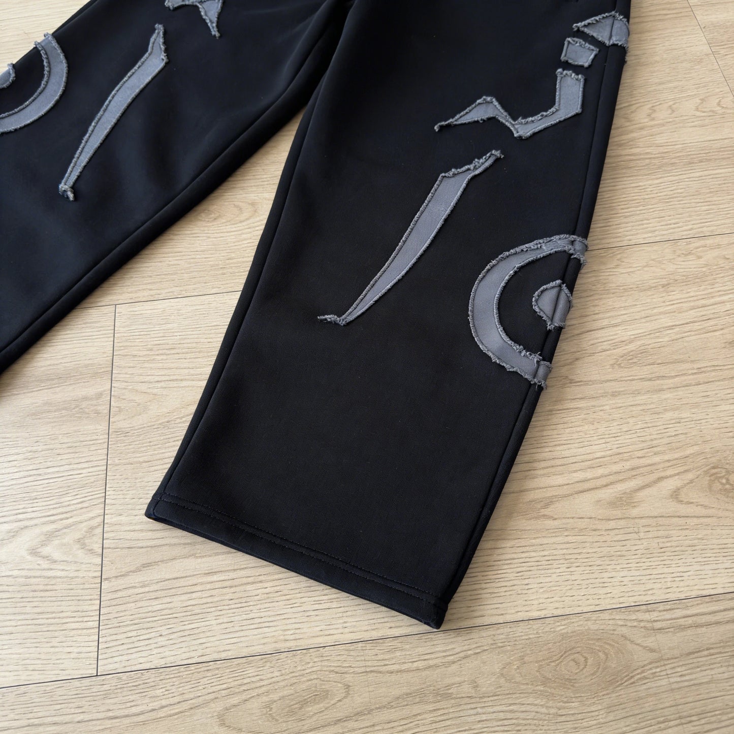 Y2K Vintage Harajuku Gothic Tracksuit Men Streetwear Patchwork Graphic Hoodie Baggy Sweatpants Two Piece Set Retro Hip Hop