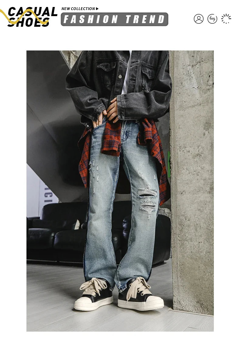 Autumn Men Casual Sneakers Fashion Street Skateboard Flats Shoes Brand Running Outdoor Sports Tennis Shoes Male Walking Sneakers