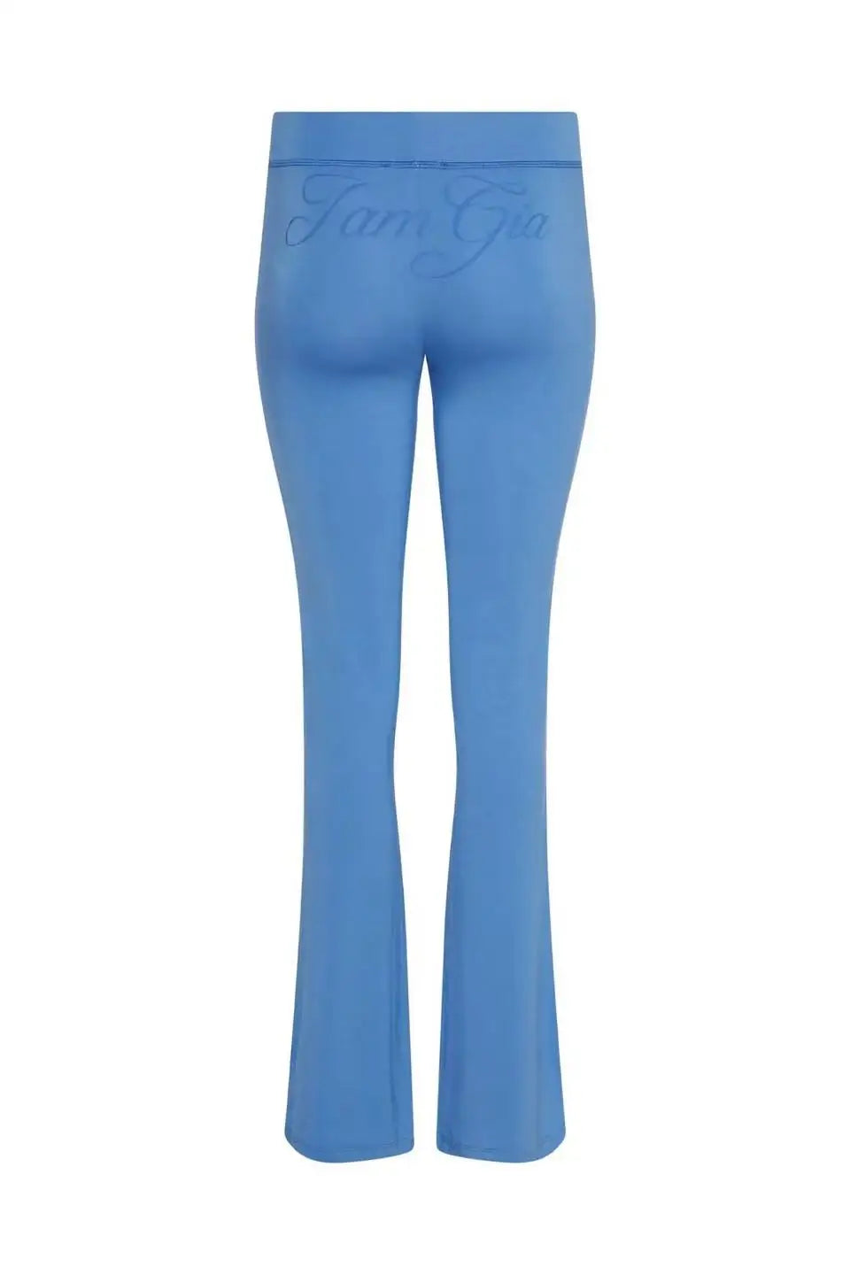 Gia zip-up cap long sleeve high spring top & low waist micro flared pants
