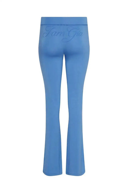 Gia zip-up cap long sleeve high spring top & low waist micro flared pants