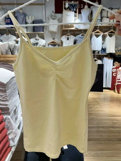 Floral Print Bow V Neck Camis Women Chic Lace Trim Sleeveless Slim Crop Tops Vest Sweet Casual Fashion Raw Hem Tank Top Y2k New