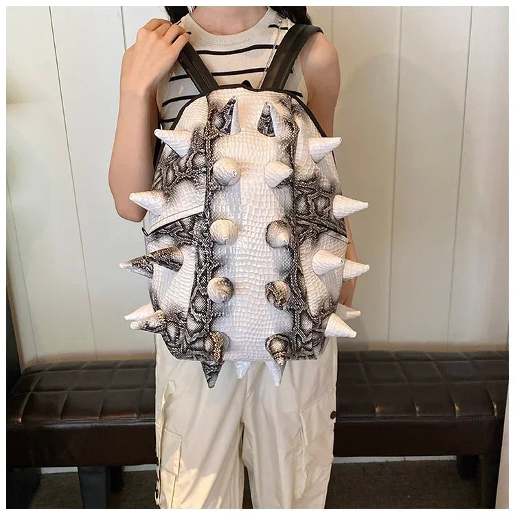 Fashion Hedgehog Shape PU Backpacks Large Capacity Backpacks 2026 High Quality  New Style Unique Design Personality School Bags
