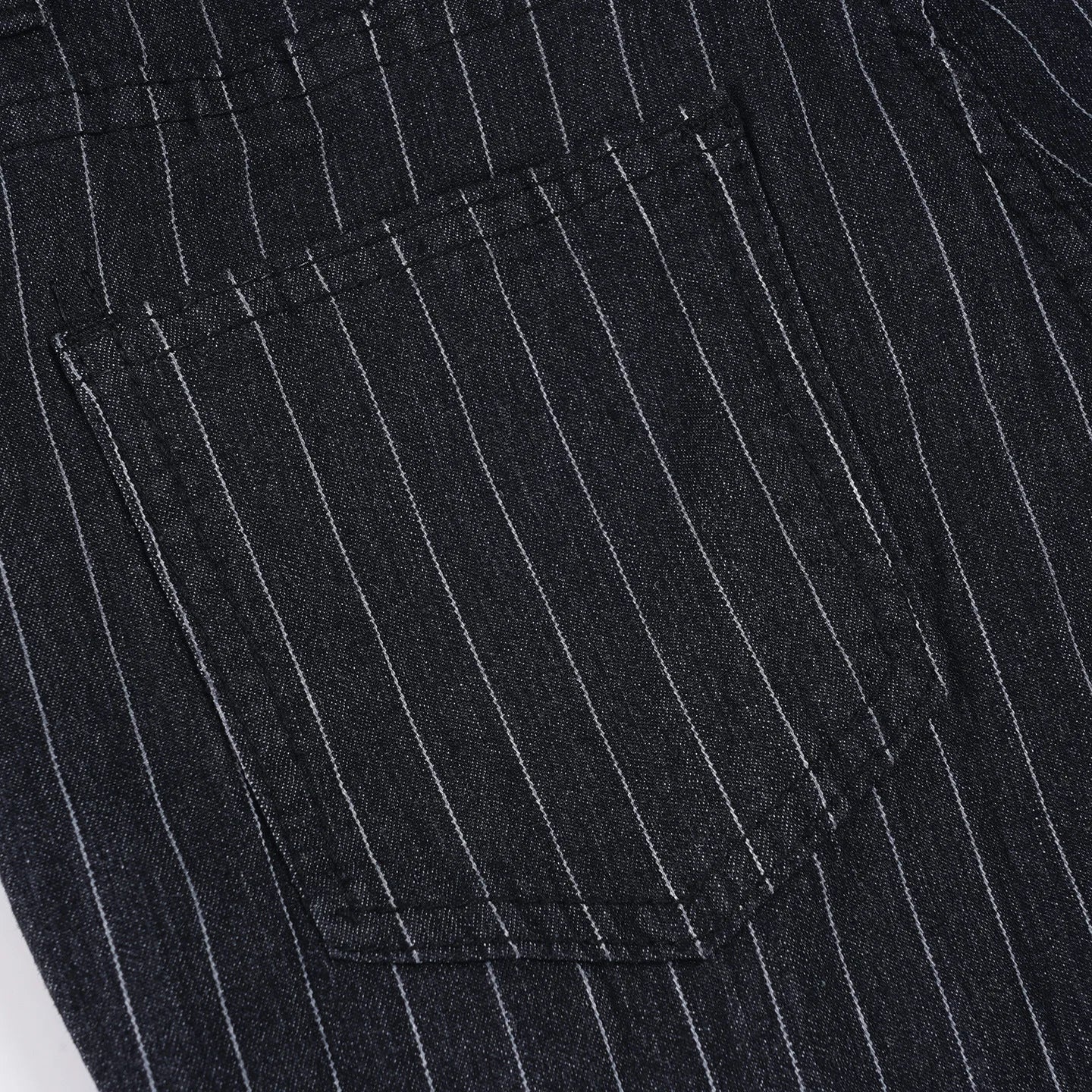 2000s Clothes Y2k Low Rise Boot Cut Jeans Woman Casual Black Striped Denim Trousers Streetwear Flare Pants P77-DD25
