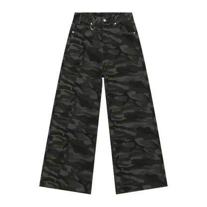 IEFB Summer Men's Denim Pants Old Blue Washed Male Jeans Straight Casual Menwear Loose Wide Leg Trousers New Fashion 9C354
