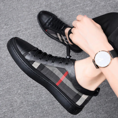 Men's High Quality Genuine Leather Loafers Handmade Men Shoes Moccasins Walking Men Flats Casual Male Work Shoes Homme Zapatos