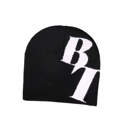 2025 Fashion Hat Knitting Beanies Goth Caps Men Women Y2k Winter Pop Harajuku Vintage Warm Hip Hop Unisex