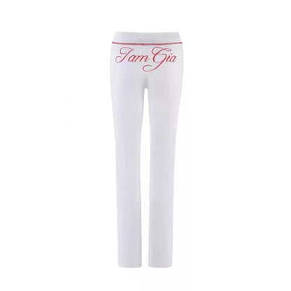 Gia zip-up cap long sleeve high spring top & low waist micro flared pants