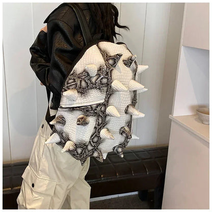 Fashion Hedgehog Shape PU Backpacks Large Capacity Backpacks 2026 High Quality  New Style Unique Design Personality School Bags