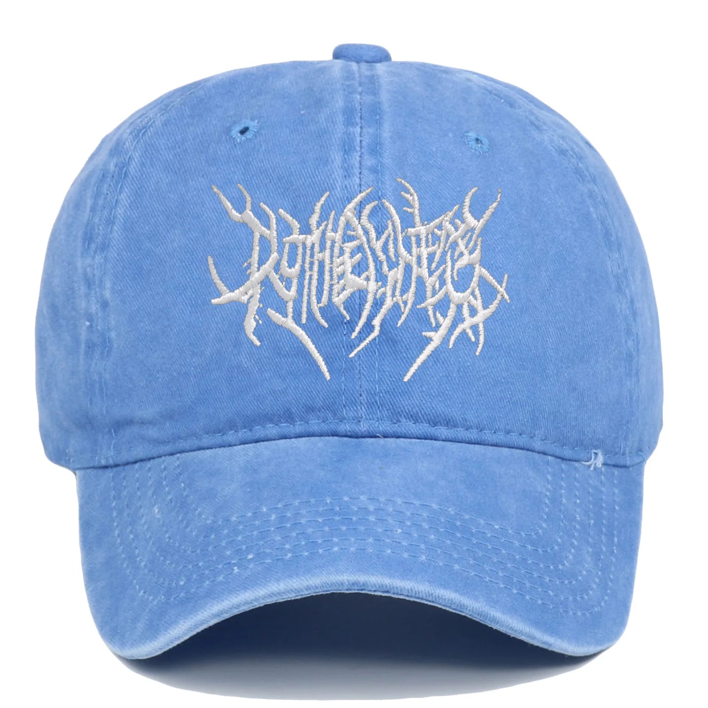 Trendy Embroidered Rock - style Baseball Cap with Unique Logo