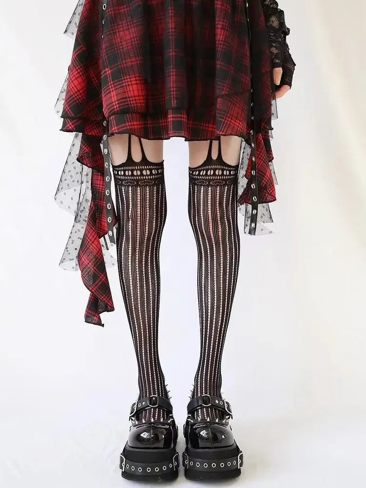 Gothic Rivet Muffin 10 CM Platform Mary Jane Shoes Punk Spice Girl Pu Leather Dark Shoes Women Y2K Subculture Lolita Shoes 35-42