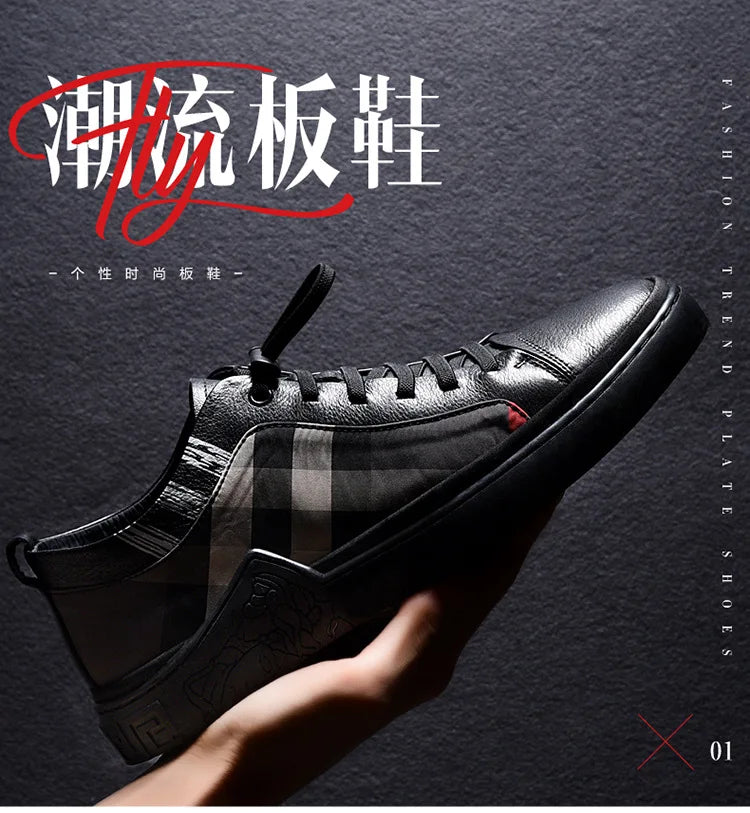 Men's High Quality Genuine Leather Loafers Handmade Men Shoes Moccasins Walking Men Flats Casual Male Work Shoes Homme Zapatos