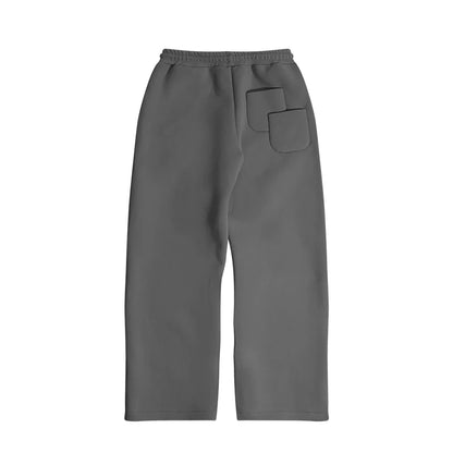 Male Autumn New 2 Piece Set Casual Solid Couple's Hooded Sweatshirt Loose Sweatpants Jogging Sweatshirt Trousers Outfits Suits ﻿
