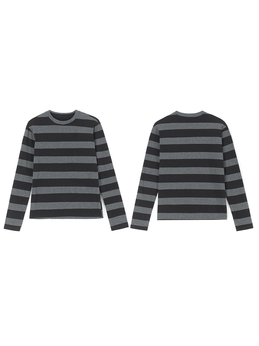 Women Teen Girls Fairy Grunge Y2k Long Sleeve Baggy Shirt Tops Striped Baby Tees Vintage Streetwear T-Shirt Autumn Clothes