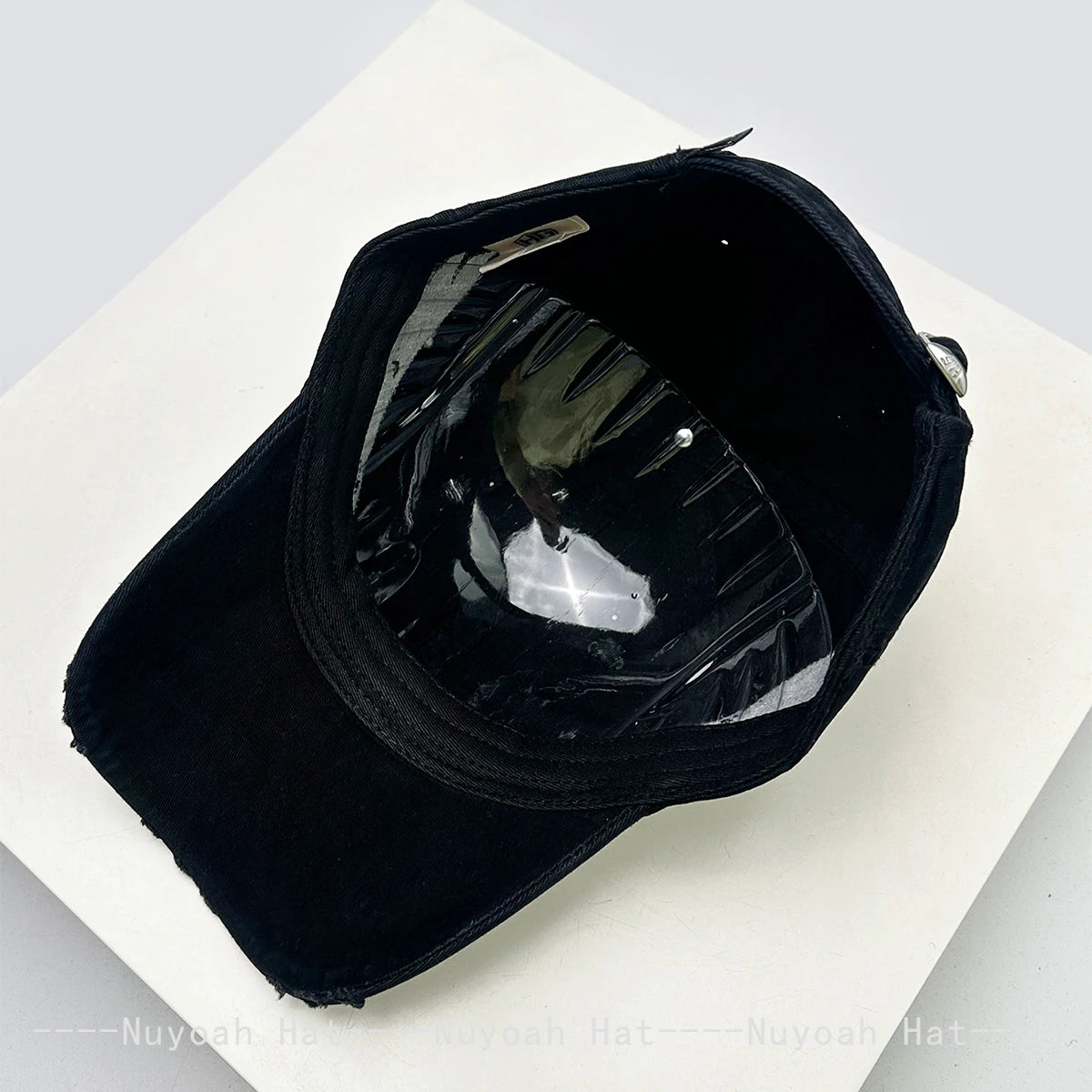 Korean Embroidered Letters Dual-bladed Angel Wings Baseball Hats New Men Women Sunshade Retro Versatile Fashion Peaked Caps ins
