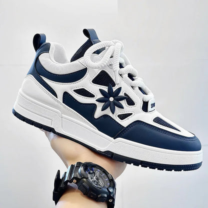 Men Platform Vulcanized Shoes New Fashion Increased Thick Sole Breathable Casual Wear Resistant Casual Sports Shoes for Men