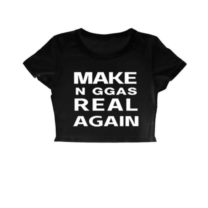 Gothic Hip Hop Sexy Women's Short Sleeve T-Shirt Harajuku Punk Letter Print Casual Crop Top Chic Y2K Retro Emo Girls Streetwear