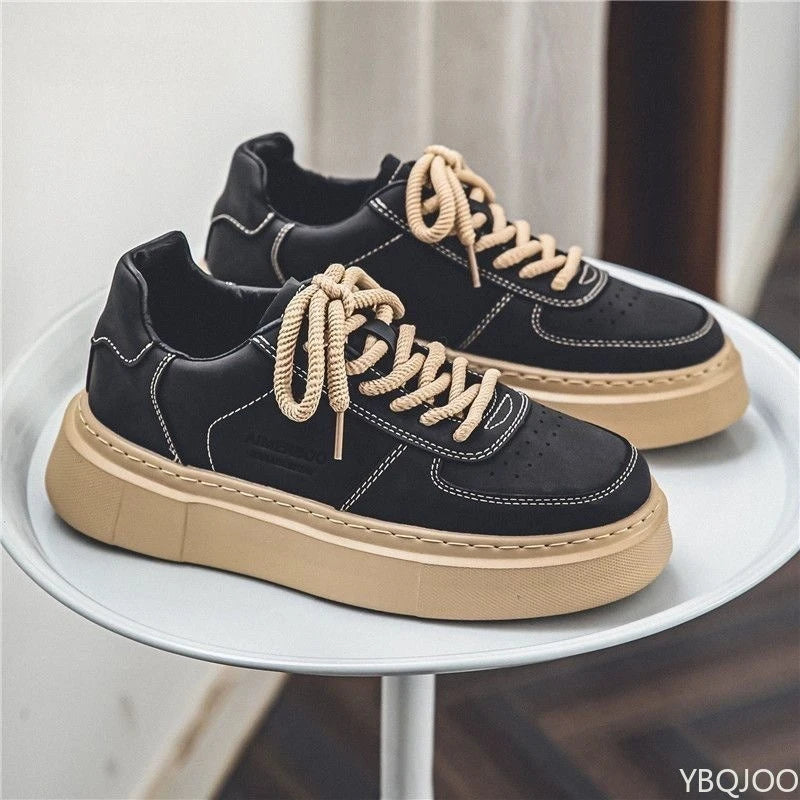 Men's shoes spring summer new styles men's niche design youth versatile casual shoes sports trendy shoes board shoes