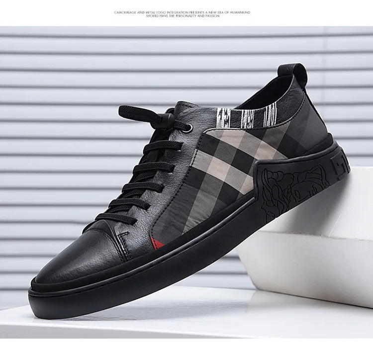 Men's High Quality Genuine Leather Loafers Handmade Men Shoes Moccasins Walking Men Flats Casual Male Work Shoes Homme Zapatos