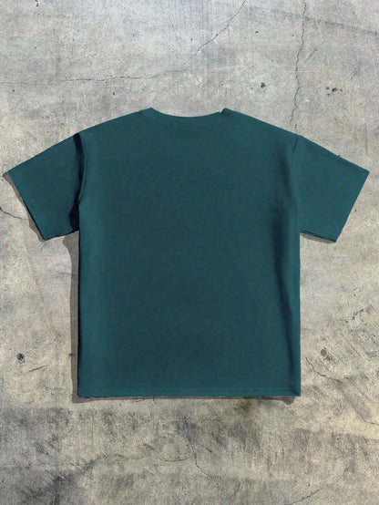 The 2025 summer new men's T-shirt is a casual fashionable soft and breathable 3D printed design for street and outdoor wear