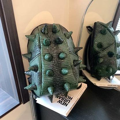Fashion Hedgehog Shape PU Backpacks Large Capacity Backpacks 2026 High Quality  New Style Unique Design Personality School Bags