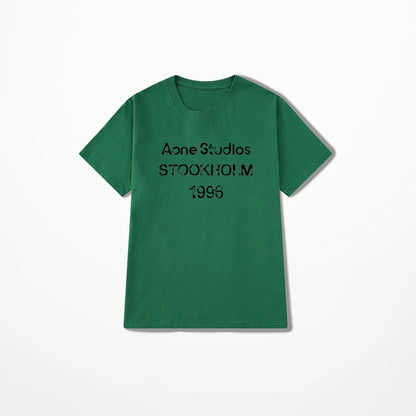 Summer Fashion Luxury Brand Letter-printed T-shirts Men's and Women's Cotton T-shirts Short-sleeved T-shirts Unise-friendly Top