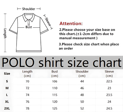 2026 Summer New Style Men's Polo Shirt with Letter Print Breathable Lightweight Casual and Fashionable