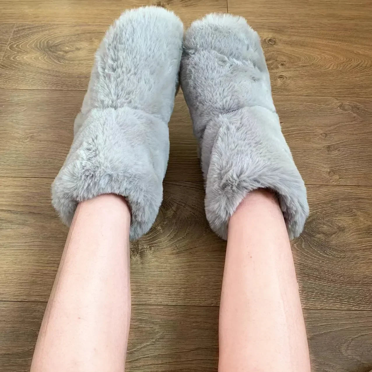 Winter Slipper Women Home Fuzzy Fur Men Male Warm Plush Indoor Flat Female Room Fluffy House Floor Wool Fleece Shoes Boots Hairy
