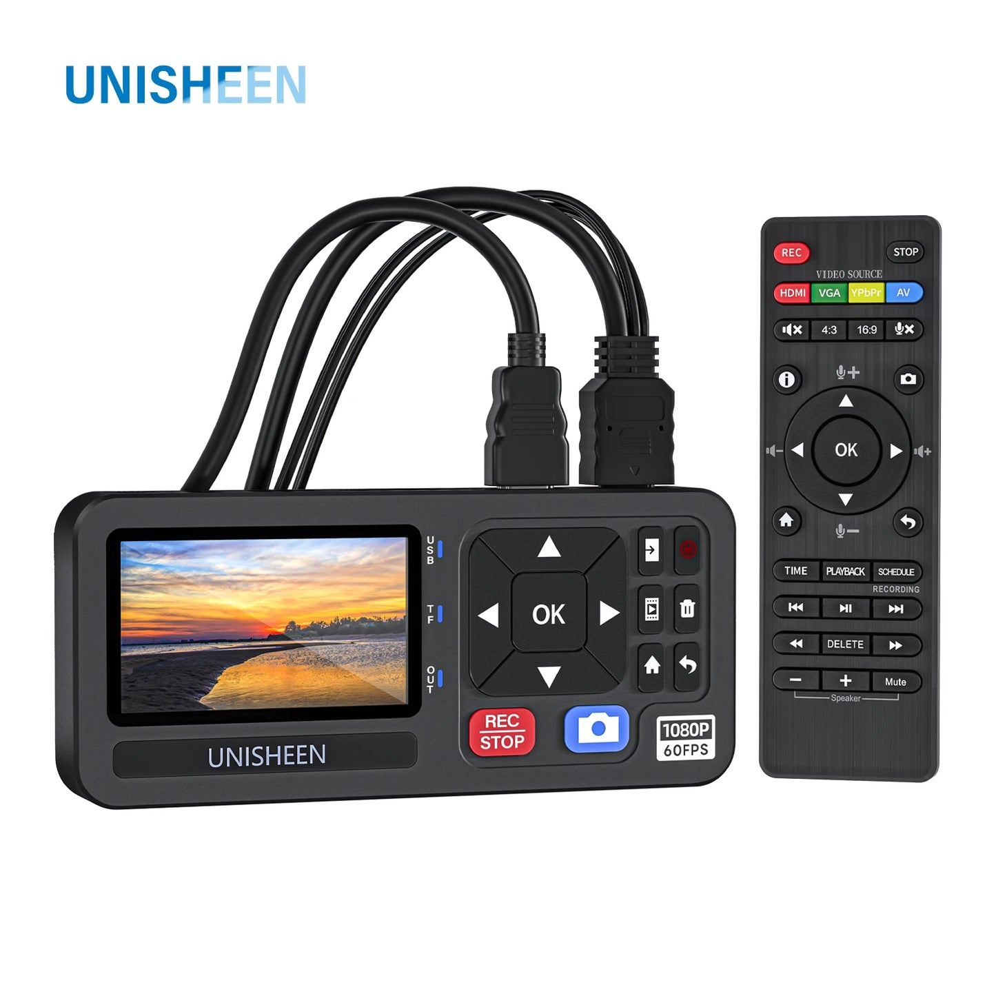 UNISHEEN 4K60 Game Streaming Equipment Live Broadcast 2160p OBS vMix Loopout PS5 Grabber Dongle VIDEO CAPTURE Card Box
