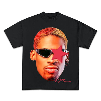 Pop Culture Vintage Graphic T-Shirt Collection American Rap Basketball Streetwear Hip-Hop Y2K Premium Qua Men Clothing Short