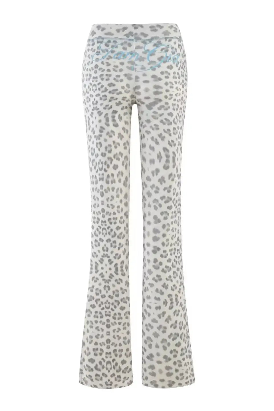 Gia zip-up cap long sleeve high spring top & low waist micro flared pants