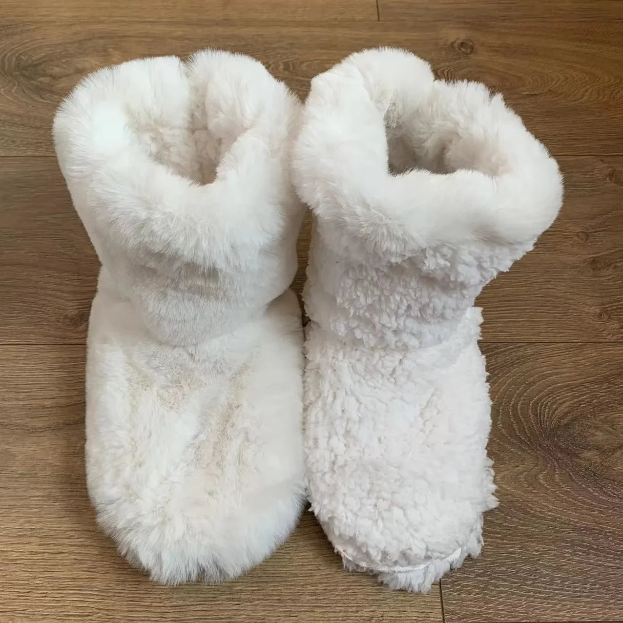 Winter Slipper Women Home Fuzzy Fur Men Male Warm Plush Indoor Flat Female Room Fluffy House Floor Wool Fleece Shoes Boots Hairy