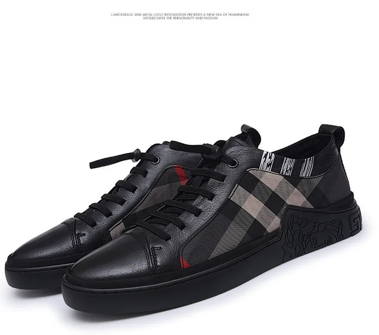Men's High Quality Genuine Leather Loafers Handmade Men Shoes Moccasins Walking Men Flats Casual Male Work Shoes Homme Zapatos