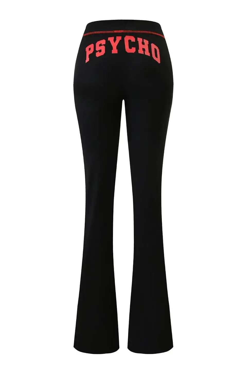 Gia zip-up cap long sleeve high spring top & low waist micro flared pants