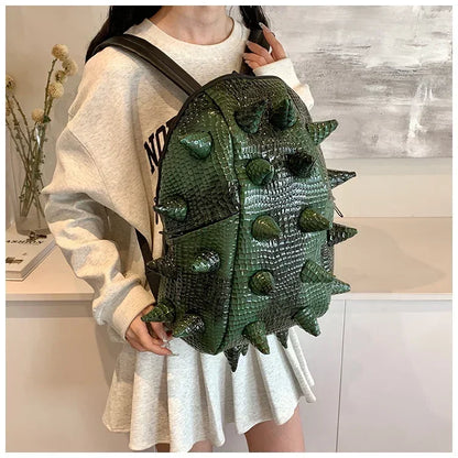 Fashion Hedgehog Shape PU Backpacks Large Capacity Backpacks 2026 High Quality  New Style Unique Design Personality School Bags