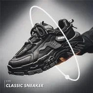 Men Platform Vulcanized Shoes New Fashion Increased Thick Sole Breathable Casual Wear Resistant Casual Sports Shoes for Men