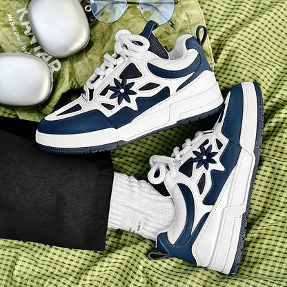 Men Platform Vulcanized Shoes New Fashion Increased Thick Sole Breathable Casual Wear Resistant Casual Sports Shoes for Men